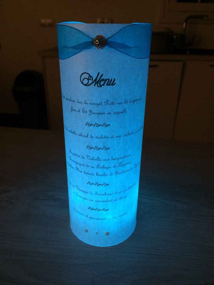 Mes menus photophores - 1