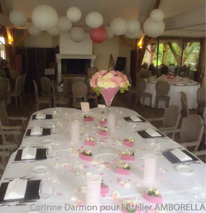 Essais de mes centres de tables - 2