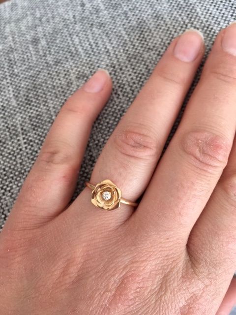 Voila ma bague 