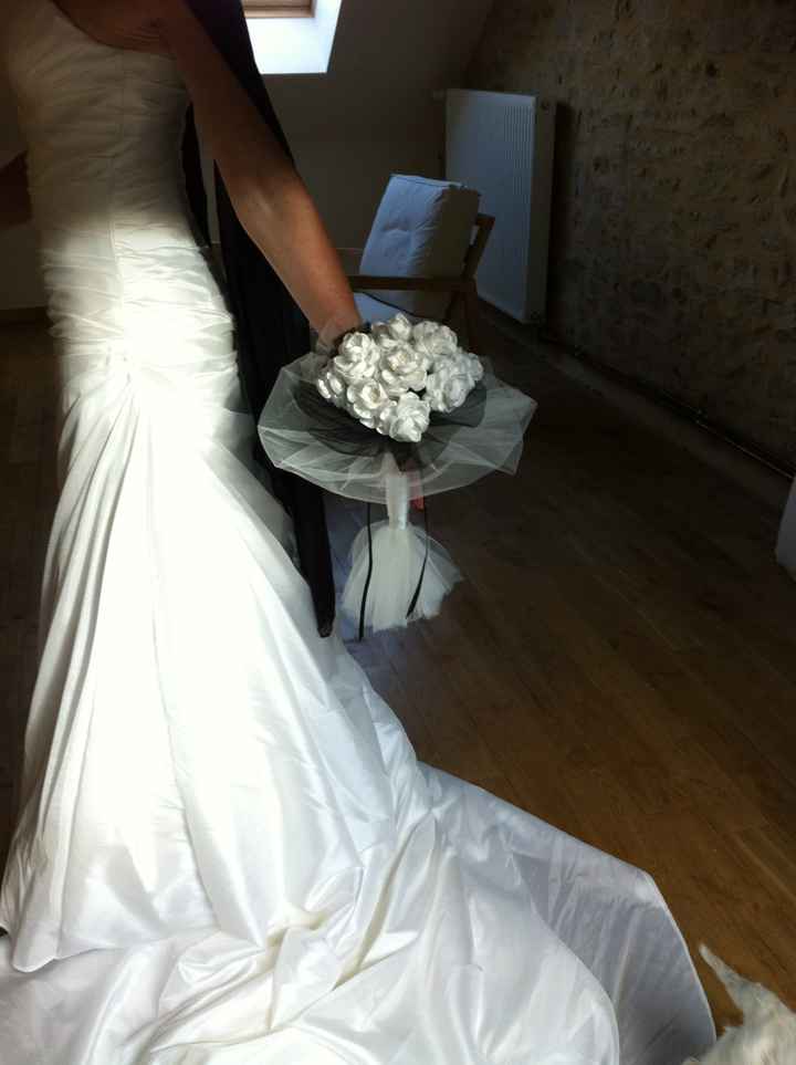 Mon bouquet de mariée terminé
