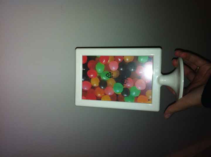 Porte photo et menus