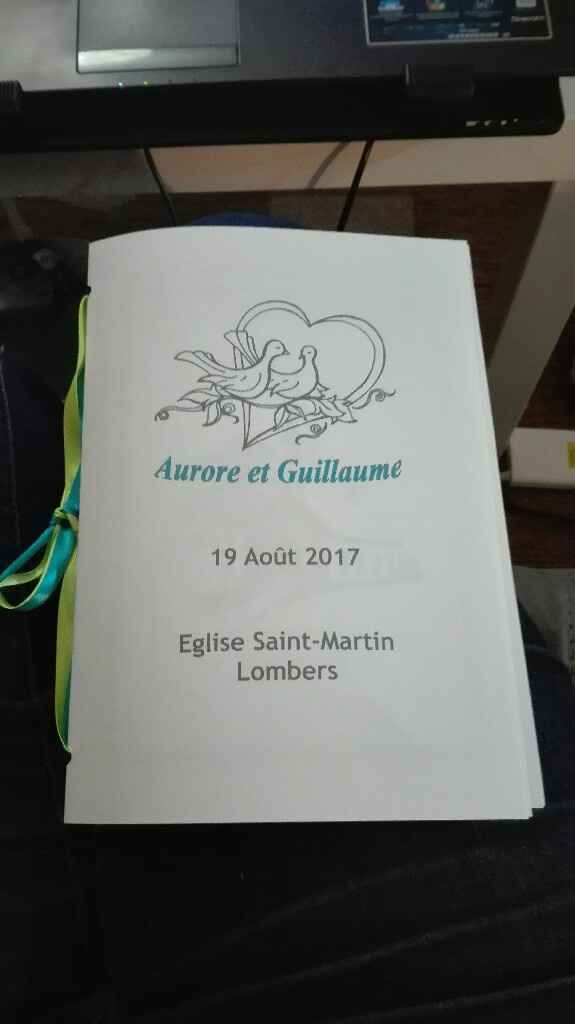 Suis-je obligée de faire des livrets de messes ? - 1