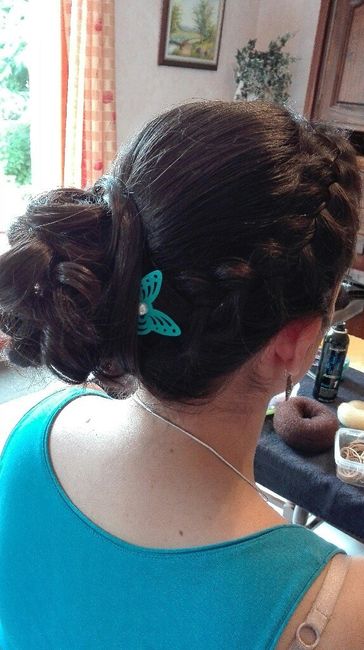 Essai coiffure et premières retouche robe - 2