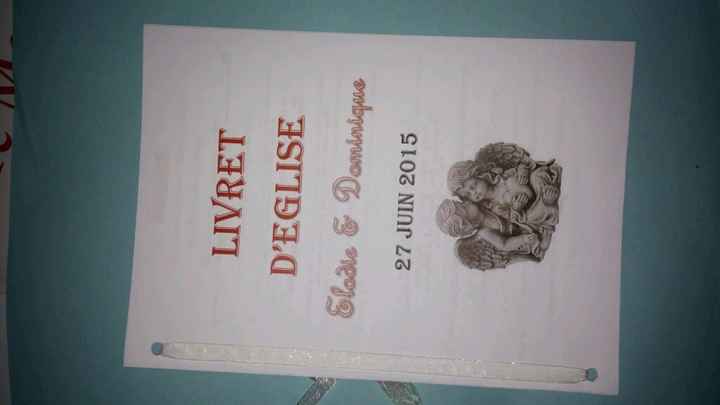 Livrets d'église terminés.... - 1