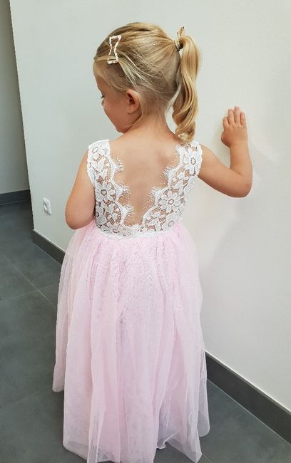 Robe demoiselle Honneur enfant 3