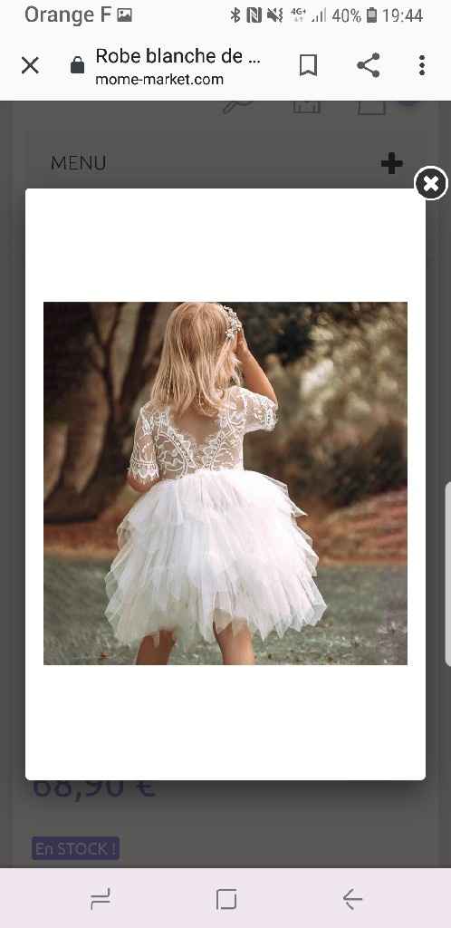 Robe de ma princesse 😀 - 1