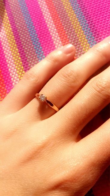 Avez-vous influencé votre futur pour qu'il achète un bague de fiançailles qui vous plaise ? - 1
