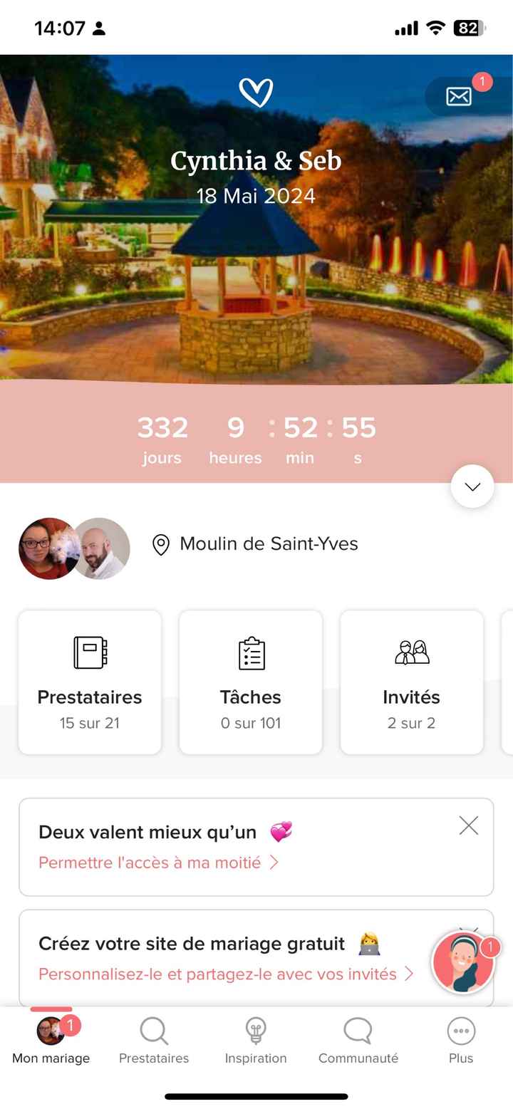 Capture depuis l'application mobile ton compte à rebours et partage-le ⏳😍 - 1