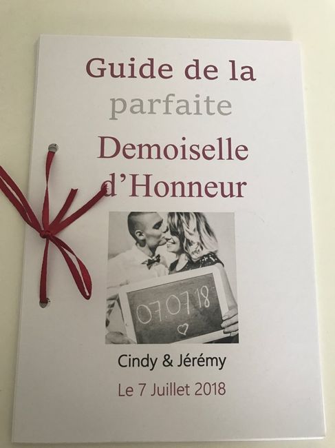 Kit témoins & demoiselles d'honneurs terminés 😀 - 1