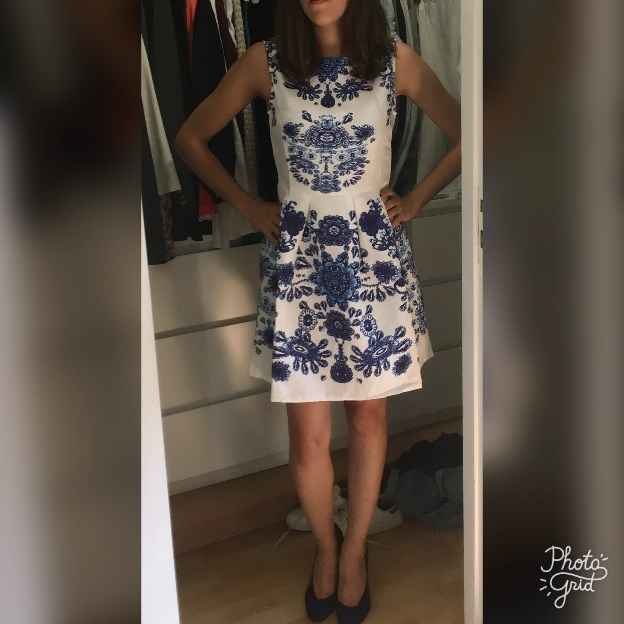 Robe en essayage