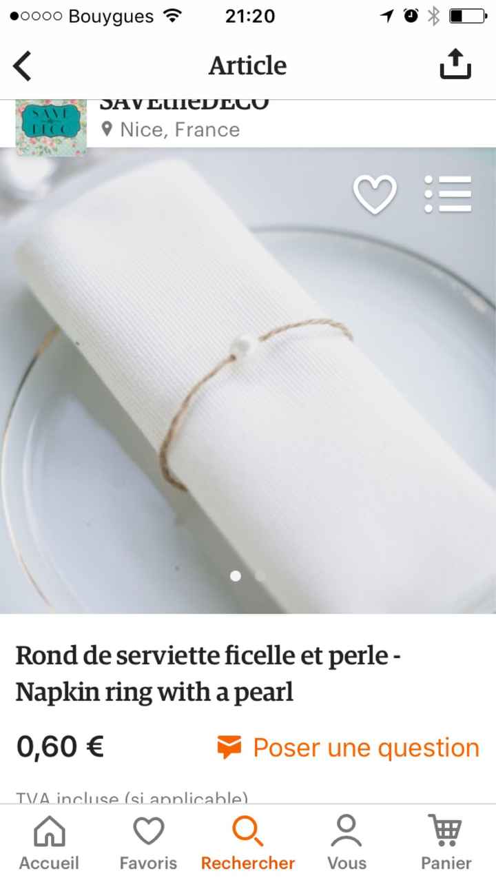  Rond de serviettes - 2