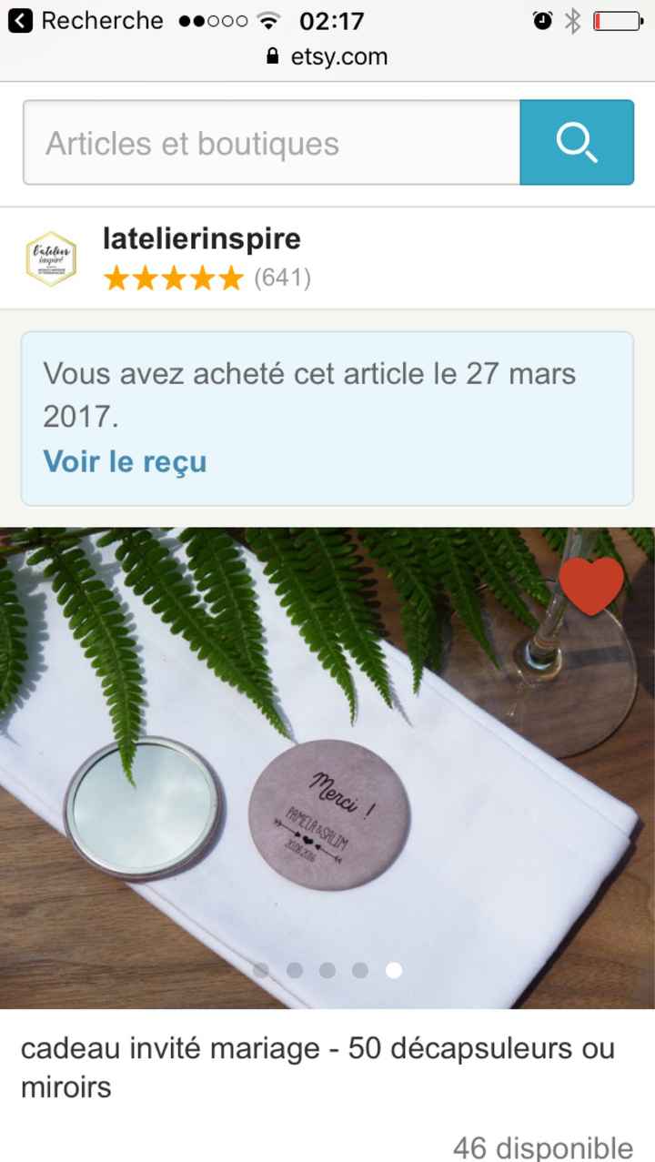  Cherche idée pour présenter cadeau invités - 2