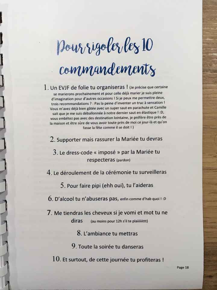  Livret demoiselle d'honneur 💋💋💋💋 - 10