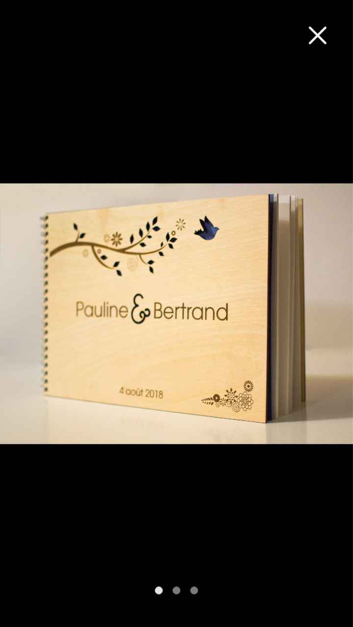 Petites photos Porte alliance &à livre d'or - 2