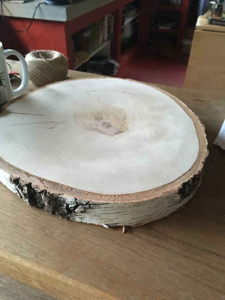 Rondins de bois pour centre de table - 2