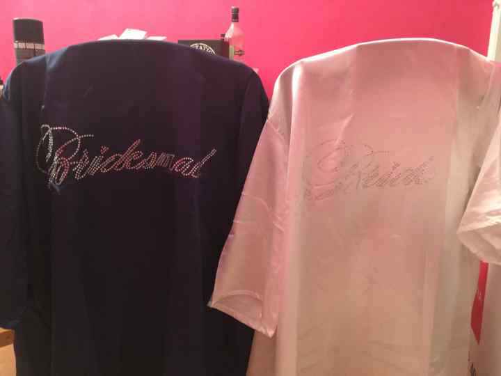 Robes de chambre demoiselles d’honneur - 1