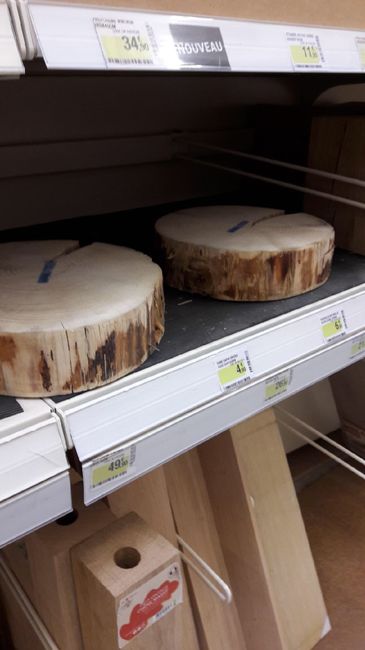 Rondins de bois pour centre de table 4
