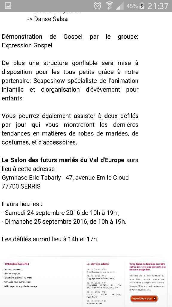 Date salon mariage - 3