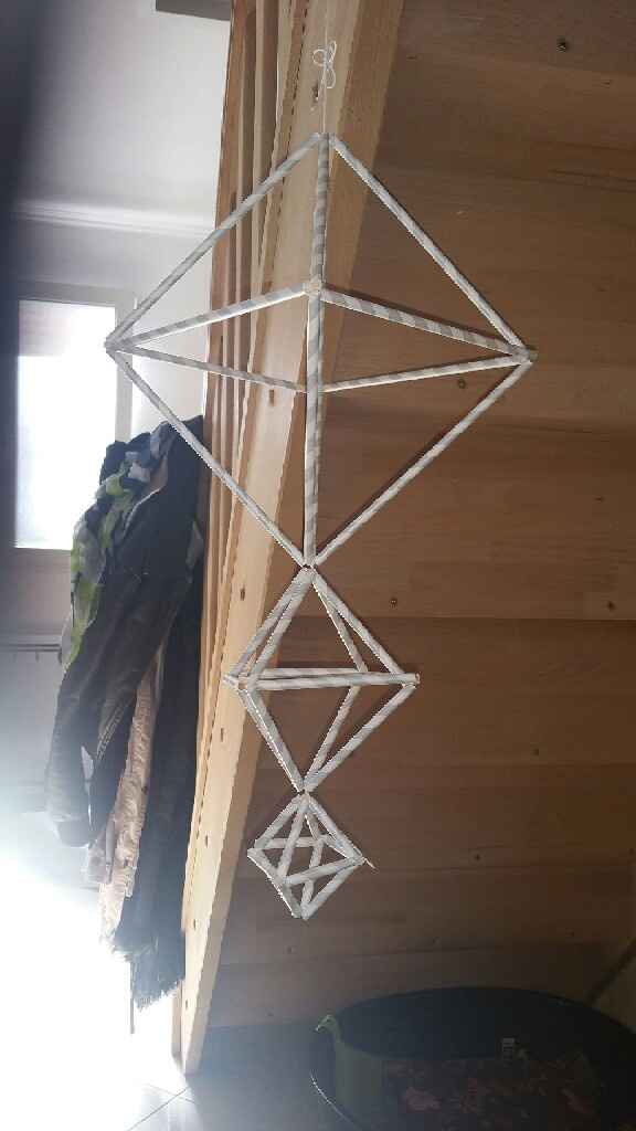 Test diy diamant avec paille - 2
