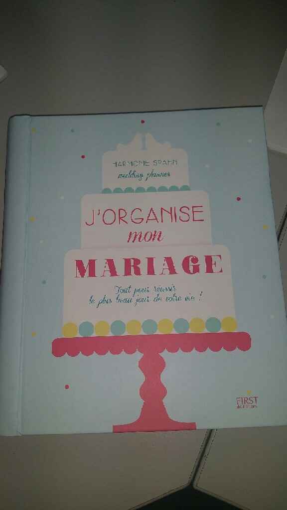 Livre/cahier de la mariee - 1