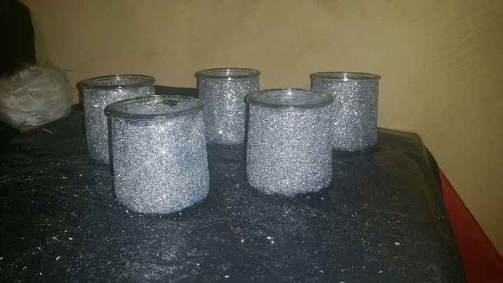 Photophore paillette diy - 1