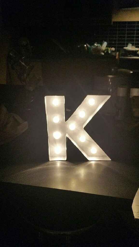 Lettre lumineuse hema - 1