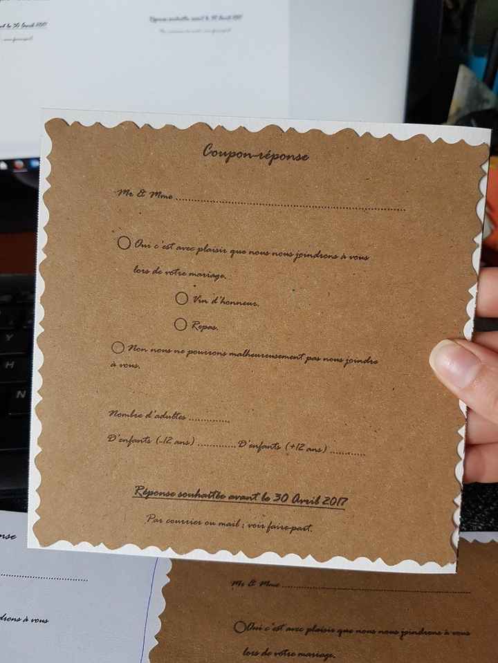 coupon réponse