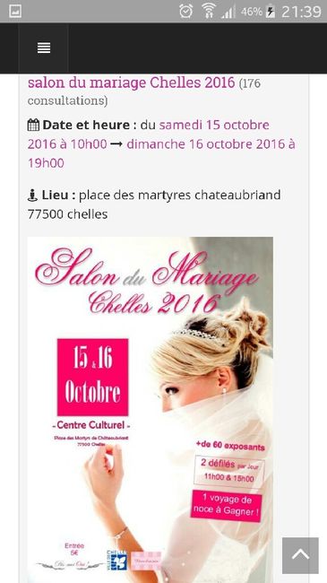 Date salon mariage - 1