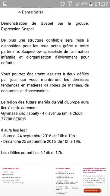 Date salon mariage - 3