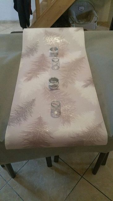 Essai couleur nappe chemin de table - 2