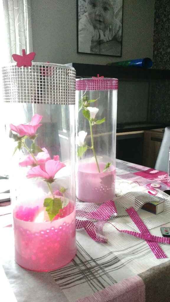 Vases hauts en centres de tables - 1