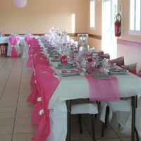 Notre mariage couleur fushia gris et blanc - 3