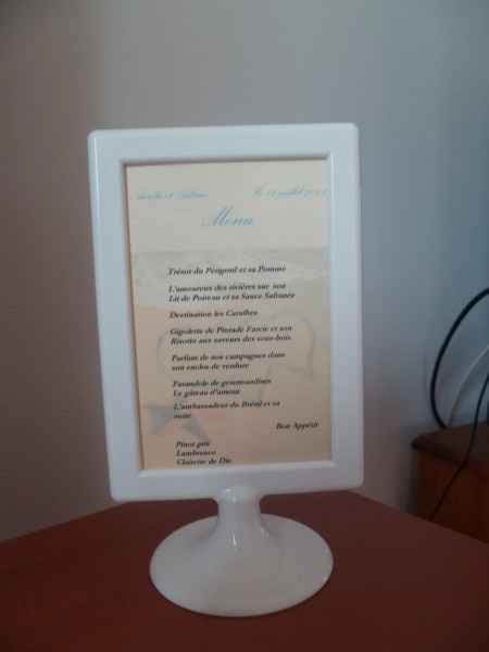 cadre menu