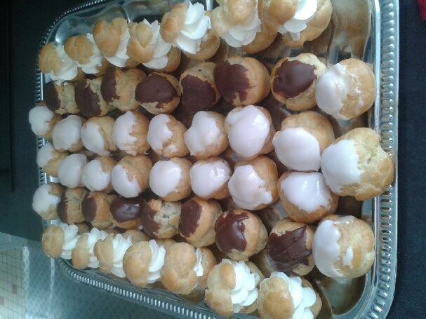 Essai choux à la crème  vin d'honneur - 1