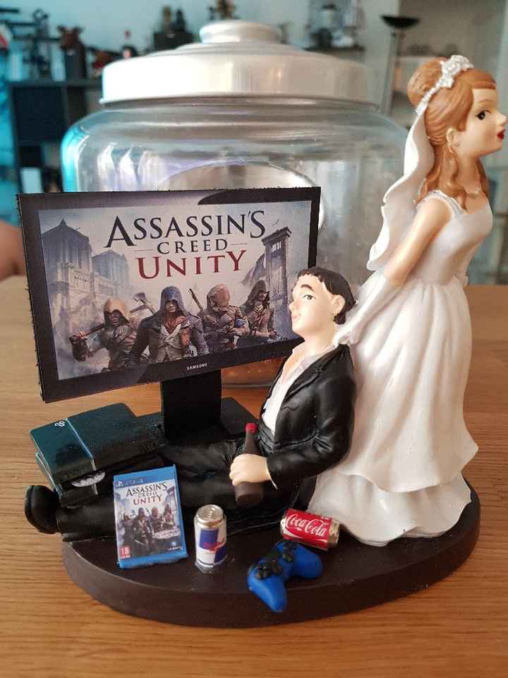 Figurines wedding cake diy - 1