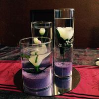 Vases hauts en centres de tables - 1