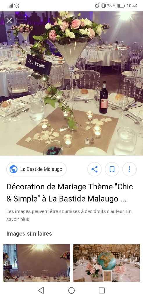 Ou trouver des centres de tables carré ? - 1