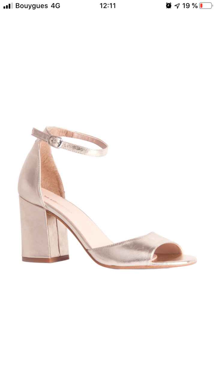 Chaussure de mariée - 1