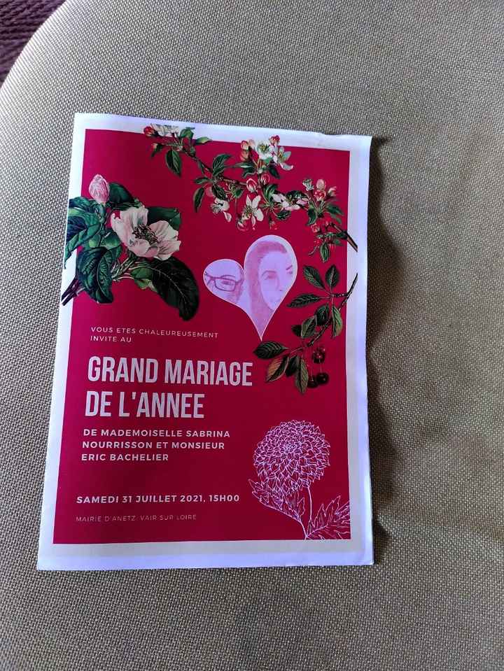 Faire part - 1