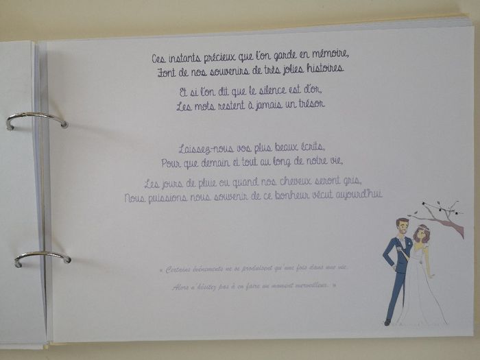 Livre d'or terminé 🎉 14