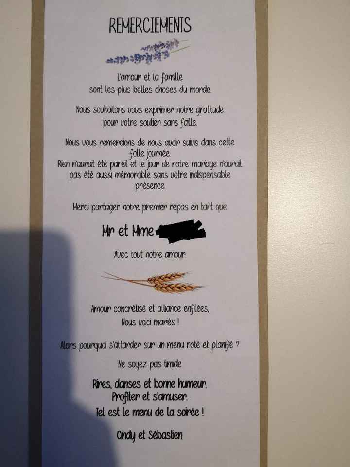 "Menus" - 1