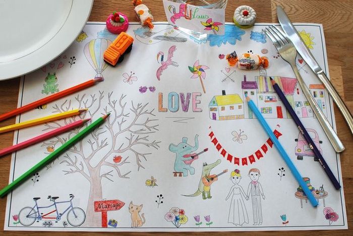 La table des enfants. - 3