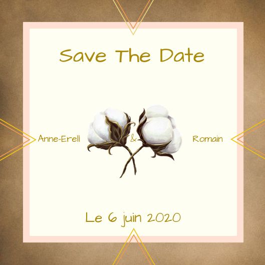 Suite des essais de save the date - 2