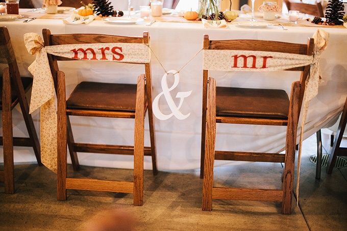 Inspiration chaises des mariés - 1