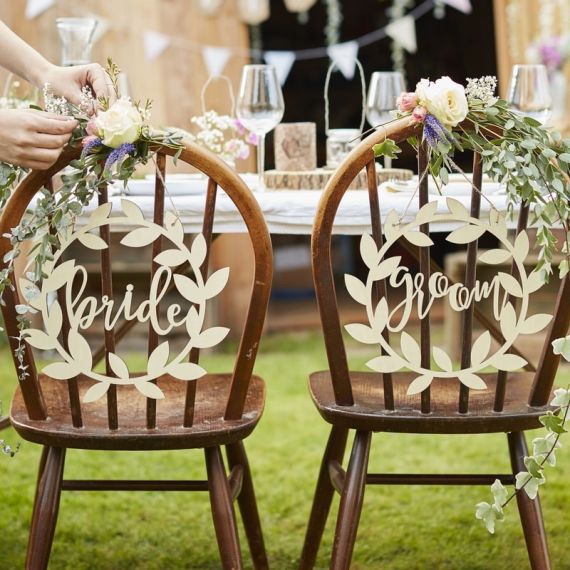 Inspiration chaises des mariés - 7