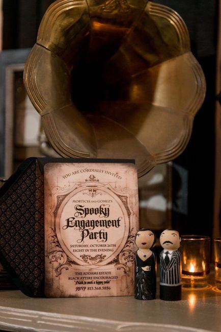 Mariage de morticia et gomez Addams - 2
