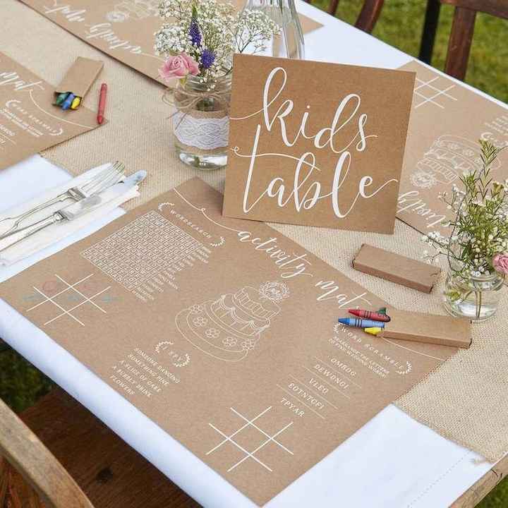 La table des enfants. - 2