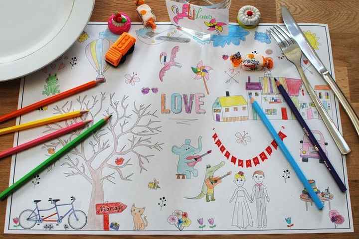 La table des enfants. - 3