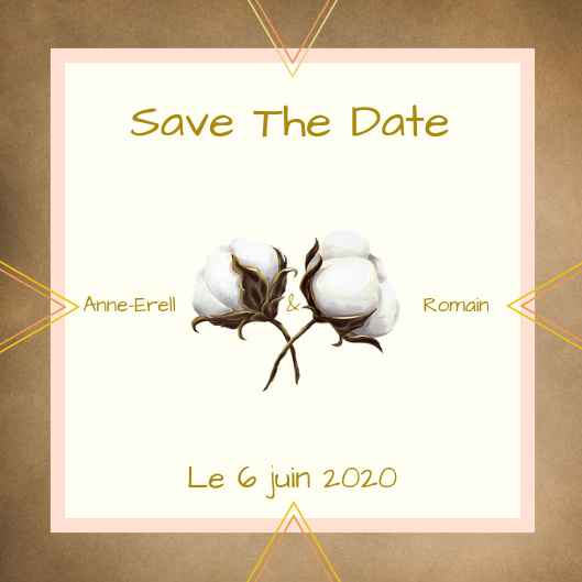 Suite des essais de save the date - 2