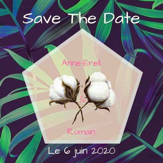 Suite des essais de save the date - 5